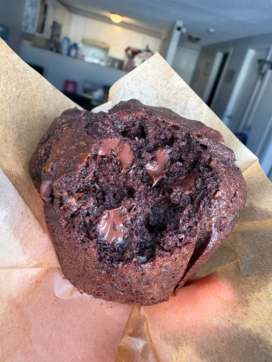 Double Chocolate Madness Muffins